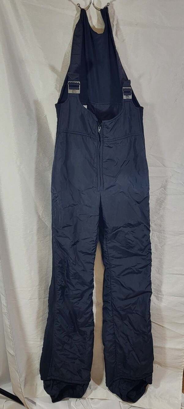 Roffe Ski Overalls Black Made in U.S.A.